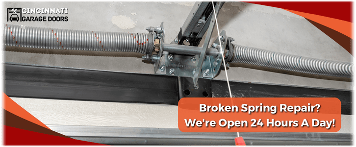 Broken Garage Door Spring Repair Cincinnati